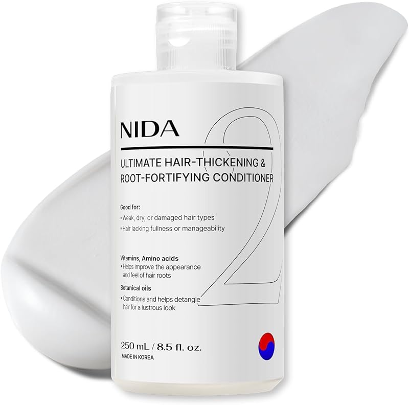 NIDA Hair Thickening Root Fortifying Conditioner Strengthens
